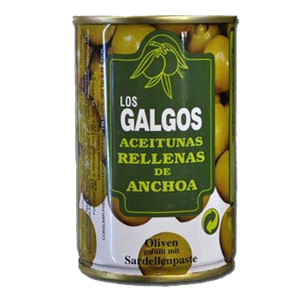 ACEITUNAS LOS GALGOS R/ANCHOAS LATA 5KG