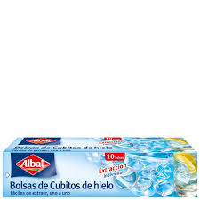 BOLSAS ALBAL CUBITOS DE HIELO 10UDS