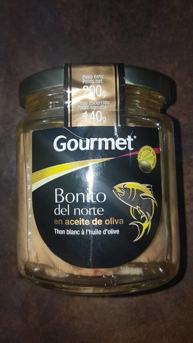 BONITO GOURMET A.OLIVA TARRO 140GR