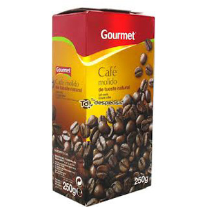 CAFE GOURMET MOLIDO TUESTE NATURAL 250GRS