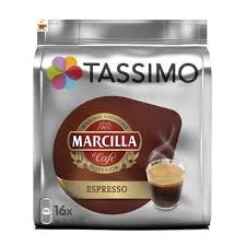 CAFE TASSIMO EXPRESSO MARCILLA 16DOSIS 118´4GR