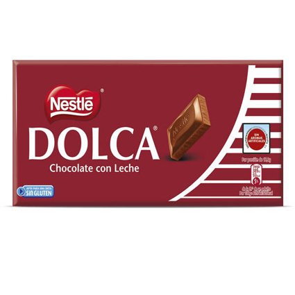 CHOCOLATE DOLCA CON LECHE NESTLE 100GRS