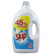 DETERGENTE SKIP GEL AZUL ACTIVE CLEAN 48 DOSIS 2,88L