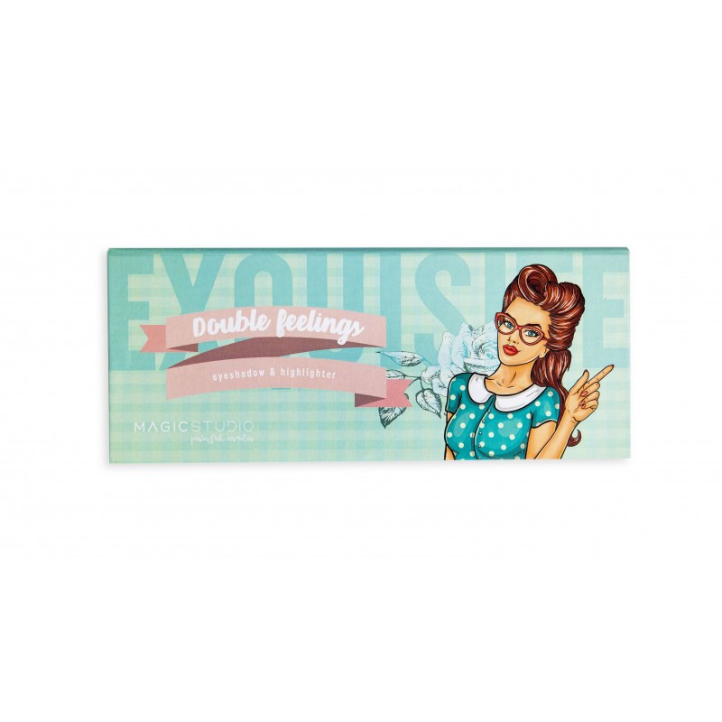 ESTUCHE MAQUILLAJE CAMOUFLAGE PIN UP DOUBBLE FEELINGS