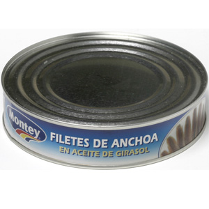 FILETES DE ANCHOA MONTEY EN ACEITE RO-550