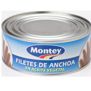 FILETES DE ANCHOA MONTEY/DIAMIR EN ACEITE RO-1000