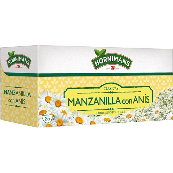 INFUSION HORNIMANS MANZANILLA CON ANIS 25UDS 35GRS