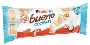 KINDER BUENO COCONUT PACK3X2