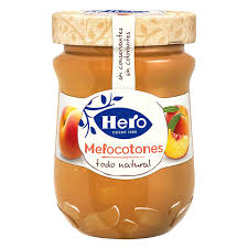 MERMELADA HERO MELOCOTON 345GR
