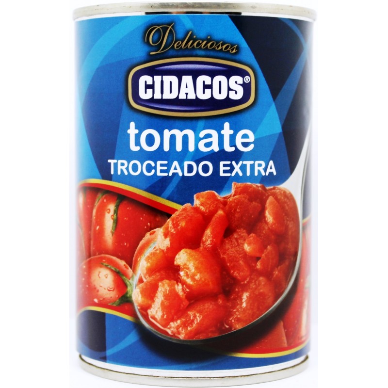 TOMATE TROCEADO CIDACOS 500GR