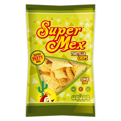 TORTILLAS CHIPS SUPER MEX 180GR
