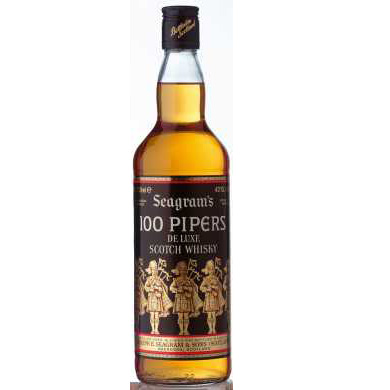 WHISKY 100 PIPERS 70 CL. 40º